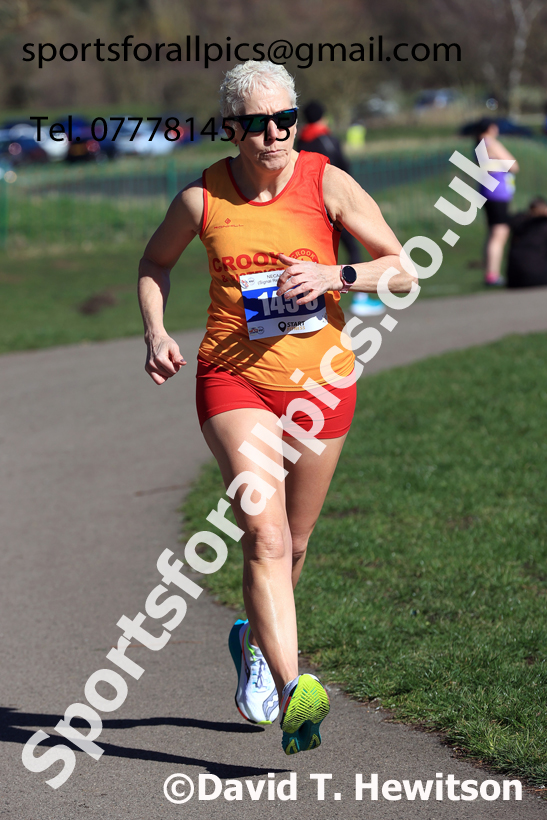 Masters Women Over-35s, 2026 NECAA Royal Signals Road Relays, Hetton Lyons Country Park, Hetton le Hole. Photo: David T. Hewitson/Sports for All Pics